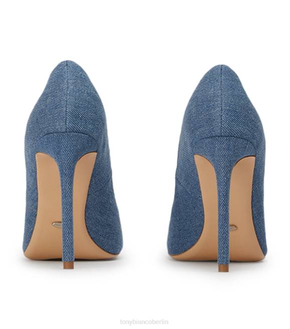 Bling Heels| de Tony Bianco Frauen Alison Heels gewaschener Denim 4624295